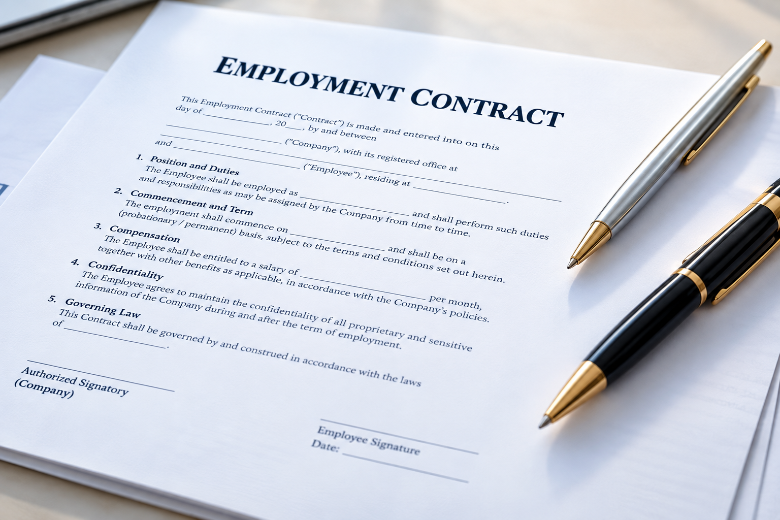 HR Policies and Processes
